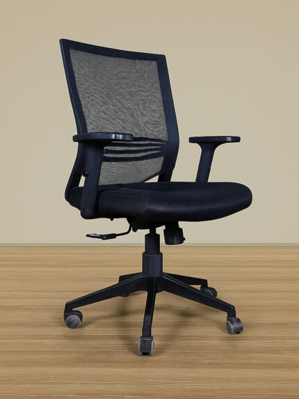 DE 558 Office Chair Mesh Back Chair Ergonomic Office Chair Adjustable Chair Swivel Mesh Chair Task Chair Comfortable Desk Chair PP Base Office Chair Rolling Chair Breathable Back Chair Home Office Furniture Workstation Chair Computer Chair Armrest Office Chair Modern Office Chair